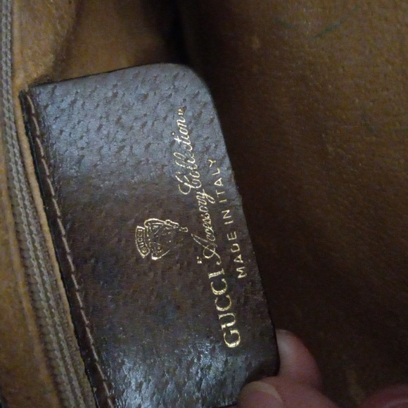 Authentic Vintage Gucci GG Monogram Supreme Sherry Web Ophidia Accordion Bag - Picture 11 of 14